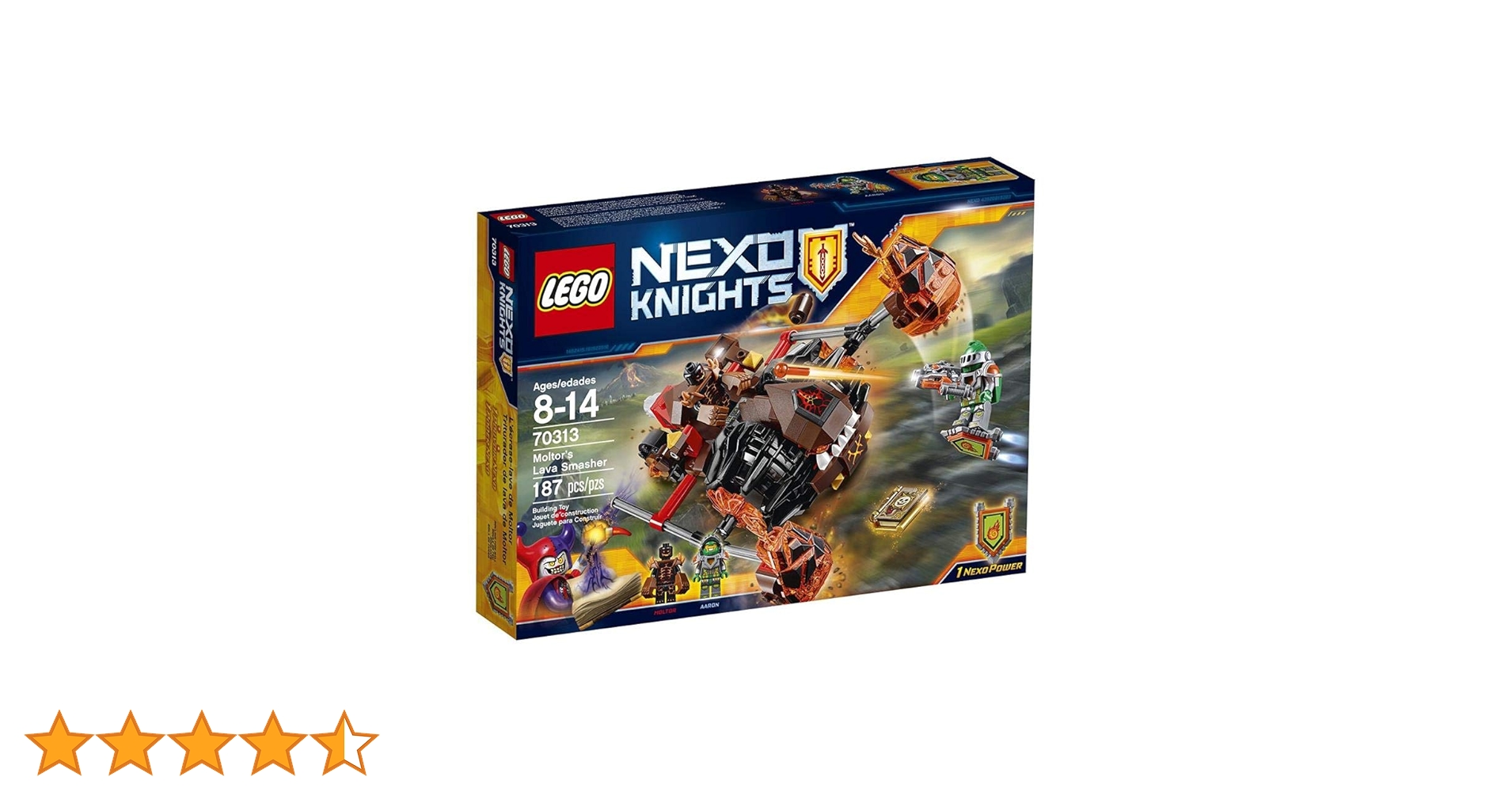 Amazon.co.jp: レゴ ネックスナイツ マグマ・ブンブンスマッシュ 70313